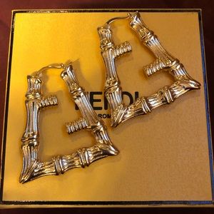 Gold plated earrings